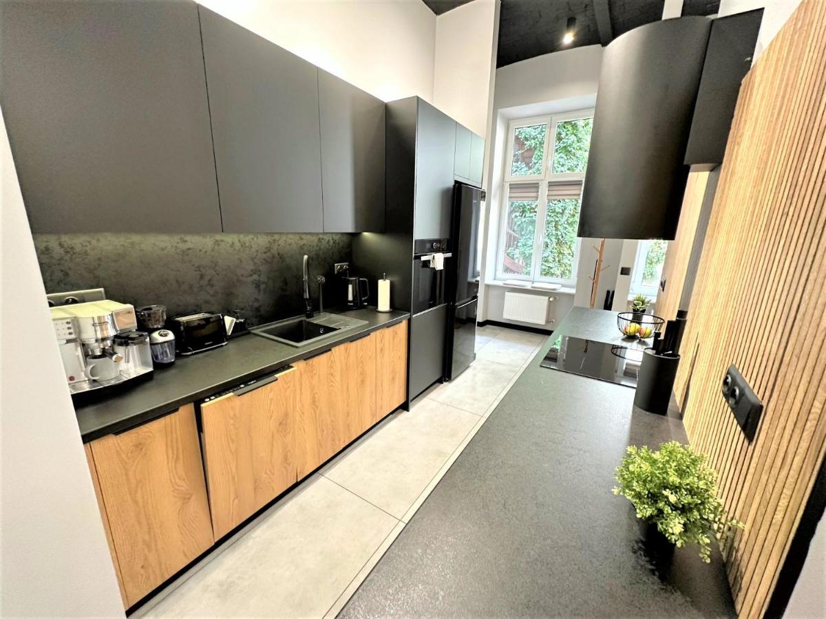 Luxury 100M2 Loft Design-Apartment At Wawel + Netflix Krakow Dış mekan fotoğraf