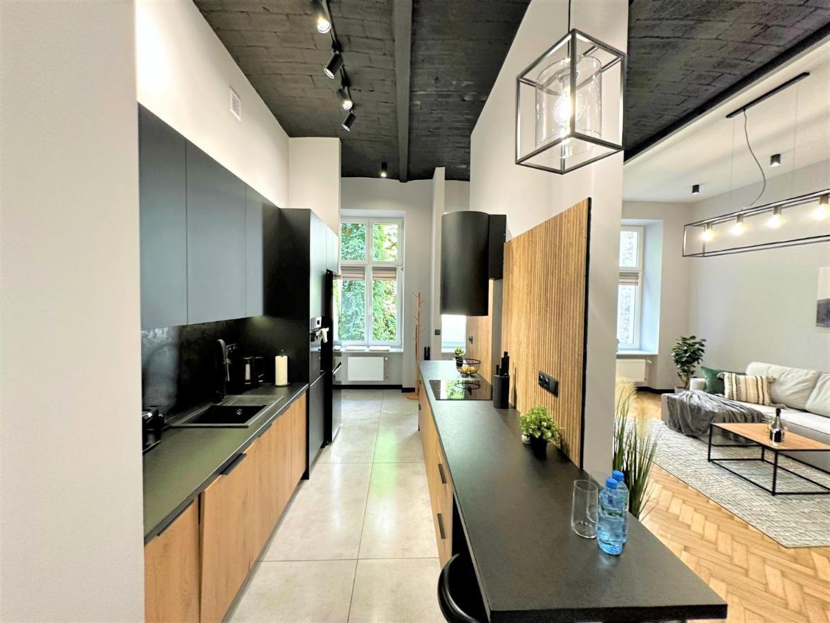 Luxury 100M2 Loft Design-Apartment At Wawel + Netflix Krakow Dış mekan fotoğraf