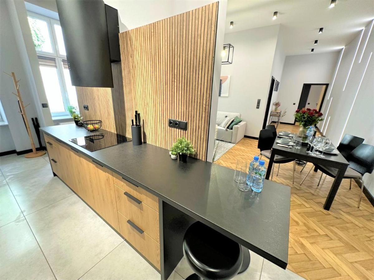 Luxury 100M2 Loft Design-Apartment At Wawel + Netflix Krakow Dış mekan fotoğraf